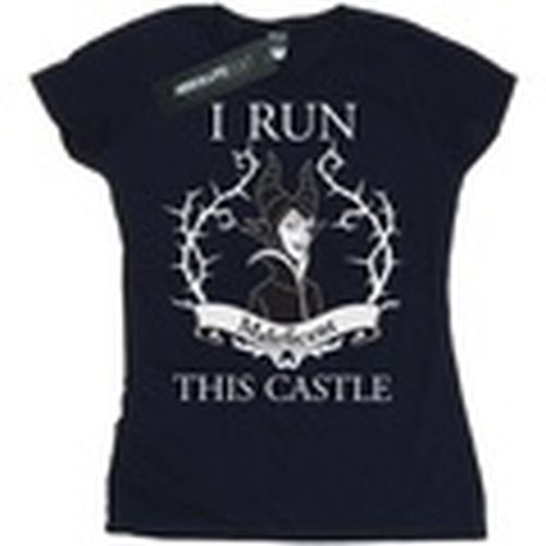 Camiseta manga larga I Run This Castle para mujer - Maleficent - Modalova