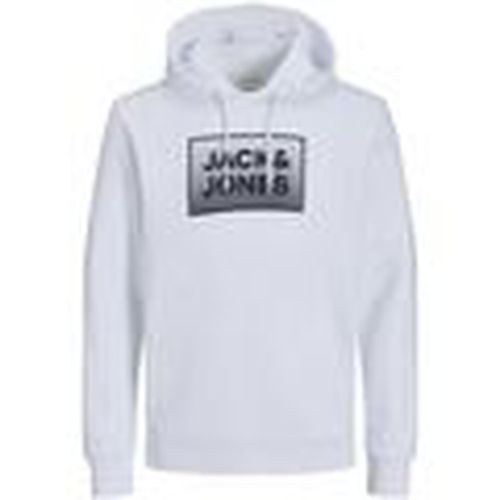 Jersey 12249326 STEEL-WHITE para hombre - Jack & Jones - Modalova