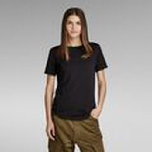 Tops y Camisetas D24216-4107 AUTOGRAPH SLIM TOP-BLACK para mujer - G-Star Raw - Modalova