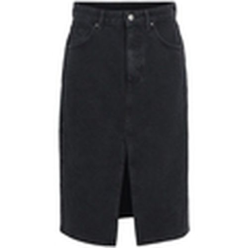 Falda Noos Harlow Midi Skirt - Black para mujer - Object - Modalova