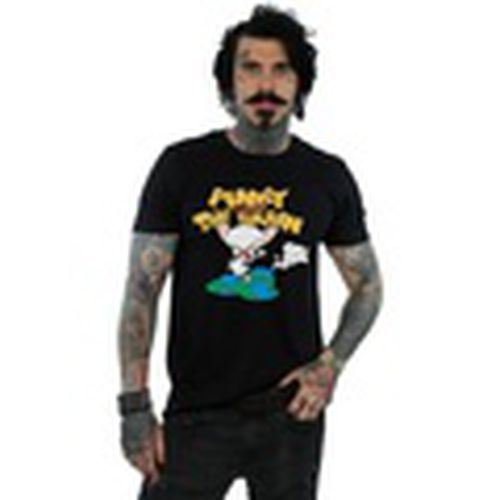 Camiseta manga larga World Domination para hombre - Animaniacs - Modalova