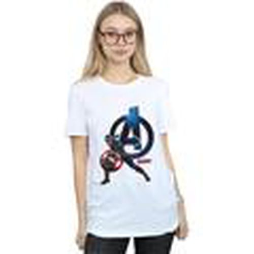 Camiseta manga larga BI10775 para mujer - Marvel - Modalova