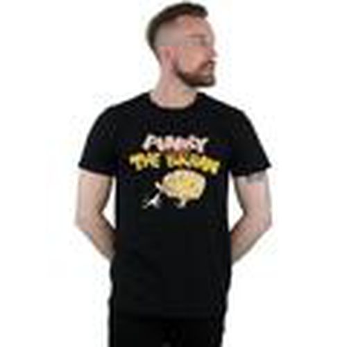 Camiseta manga larga Pinky And The Brain Cheese Head para hombre - Animaniacs - Modalova