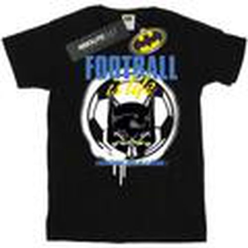 Camiseta manga larga Batman Football is Life para hombre - Dc Comics - Modalova
