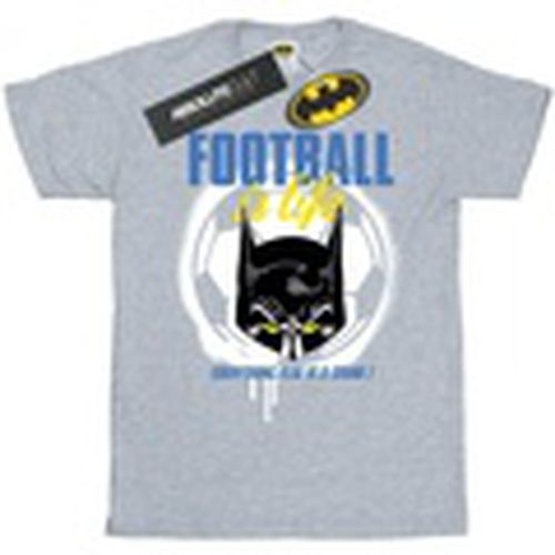 Camiseta manga larga Football Is Life para hombre - Dc Comics - Modalova