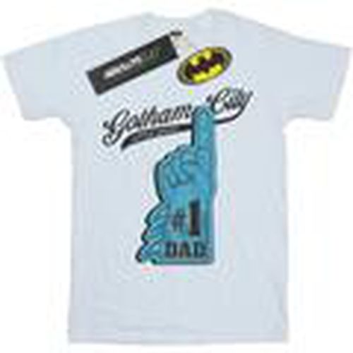 Camiseta manga larga Batman Number One Dad para hombre - Dc Comics - Modalova