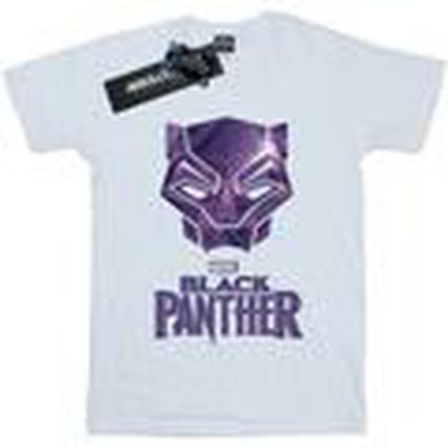 Camiseta manga larga Black Panther Mask Logo para mujer - Marvel - Modalova