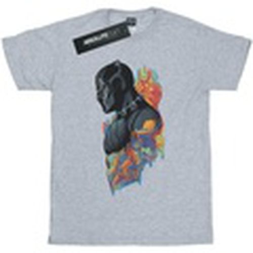 Camiseta manga larga Black Panther Profile para mujer - Marvel - Modalova