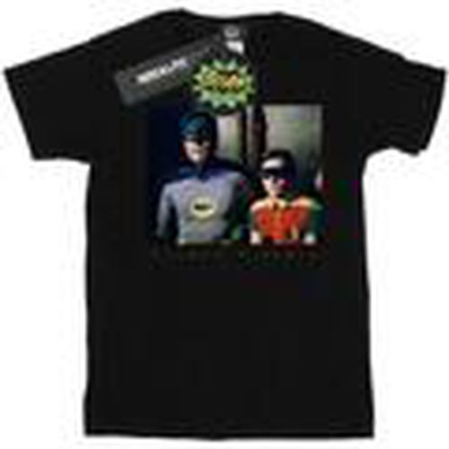 Camiseta manga larga Batman TV Series Dynamic Duo Photograph para mujer - Dc Comics - Modalova