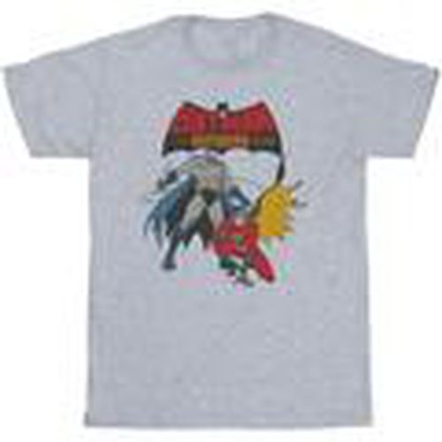Camiseta manga larga Batman And Robin para hombre - Dc Comics - Modalova