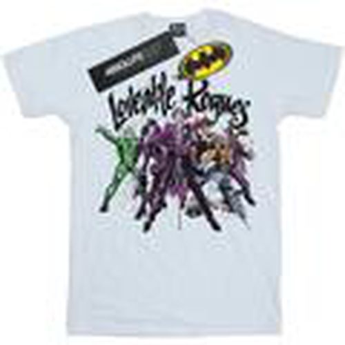 Camiseta manga larga Batman Loveable Rogues para hombre - Dc Comics - Modalova