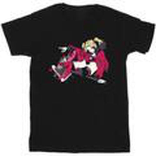 Camiseta manga larga Harley Quinn Rollerskates para hombre - Dc Comics - Modalova