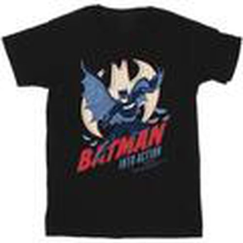 Camiseta manga larga Into Action para hombre - Dc Comics - Modalova