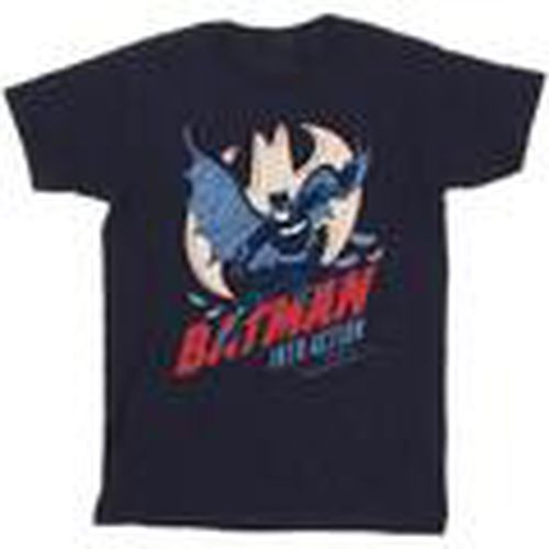 Camiseta manga larga Into Action para hombre - Dc Comics - Modalova