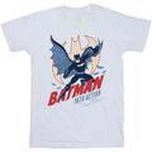 Camiseta manga larga Into Action para hombre - Dc Comics - Modalova