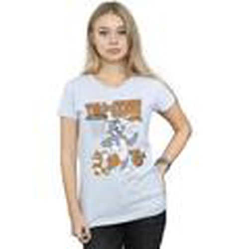 Camiseta manga larga Spinning Basketball para mujer - Dessins Animés - Modalova