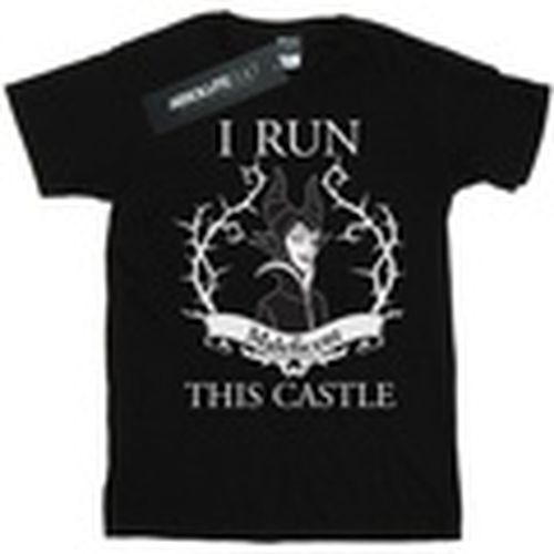 Camiseta manga larga I Run This Castle para mujer - Maleficent - Modalova