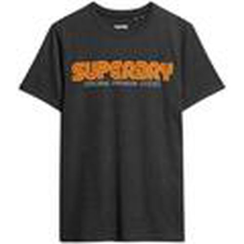 Camiseta VINTAGE RETRO REPEAT TEE Eclipse para hombre - Superdry - Modalova