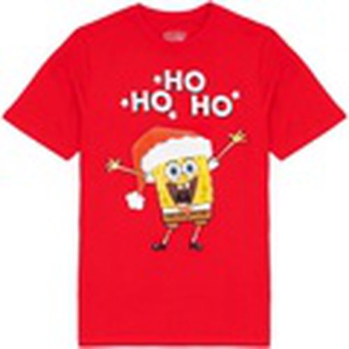Camiseta manga larga Ho Ho Ho para hombre - Spongebob Squarepants - Modalova