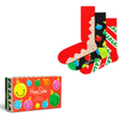 Calcetines Time for Holiday 3-Pack Gift Box para hombre - Happy socks - Modalova