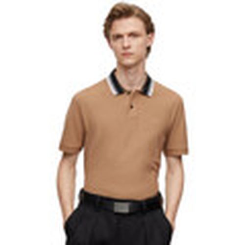 Polo - Polo Slim Fit en Piqué de Algodón para hombre - BOSS - Modalova