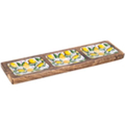 Figuras decorativas Bandeja rectangular limones para - Signes Grimalt - Modalova