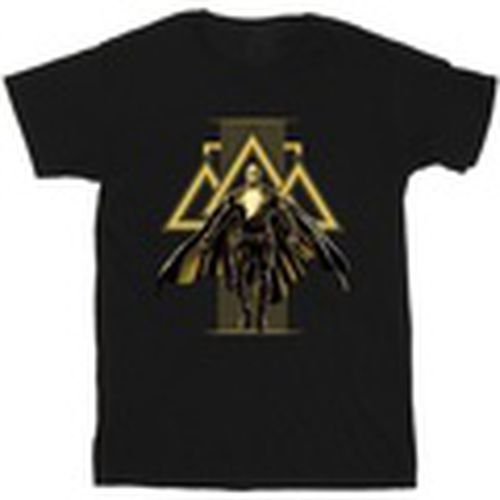 Camiseta manga larga Black Adam Rising Golden Symbols para hombre - Dc Comics - Modalova