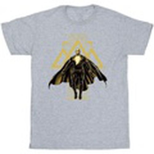 Camiseta manga larga Black Adam Rising Golden Symbols para hombre - Dc Comics - Modalova
