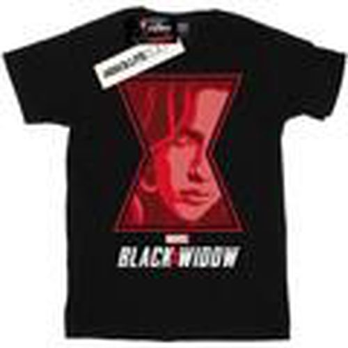 Camiseta manga larga Black Widow Movie Logo Window para hombre - Marvel - Modalova
