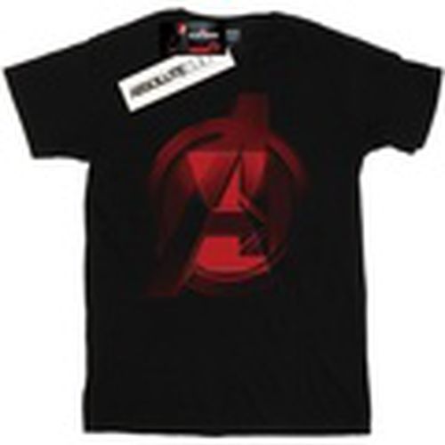 Camiseta manga larga Black Widow Movie Avengers Logo para hombre - Marvel - Modalova