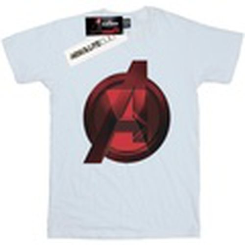Camiseta manga larga Black Widow Movie Avengers Logo para hombre - Marvel - Modalova