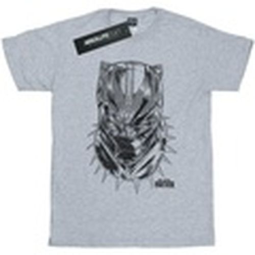 Camiseta manga larga Black Panther Spray Headshot para mujer - Marvel - Modalova