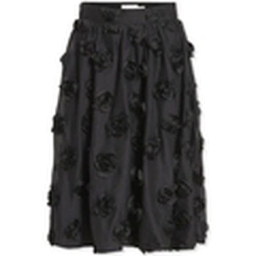Falda Flory Skirt L/S - Black para mujer - Vila - Modalova
