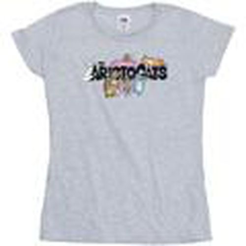 Camiseta manga larga Aristocats Logo para mujer - Disney - Modalova