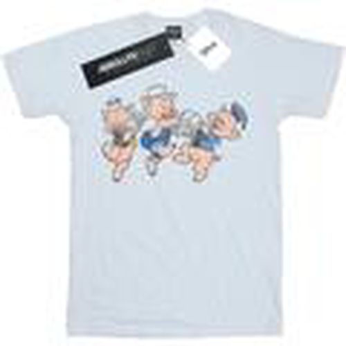 Camiseta manga larga Three Little Pigs Having Fun para mujer - Disney - Modalova