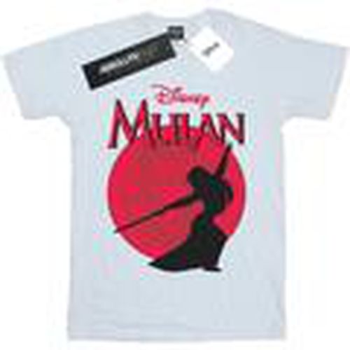Camiseta manga larga Mulan Dragon Silhouette para mujer - Disney - Modalova