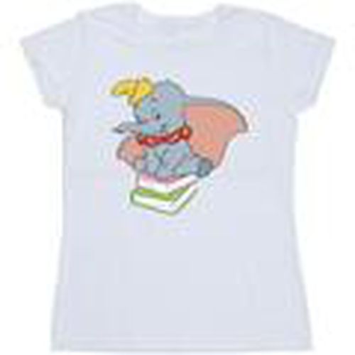 Camiseta manga larga Dumbo Sitting On Books para mujer - Disney - Modalova