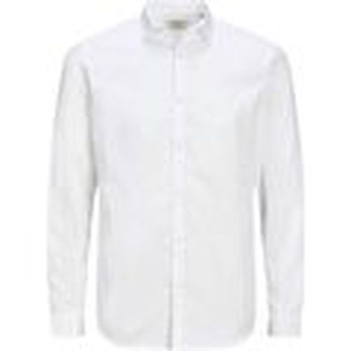 Camisa manga larga 12235157 CARDIFF-WHITE para hombre - Jack & Jones - Modalova