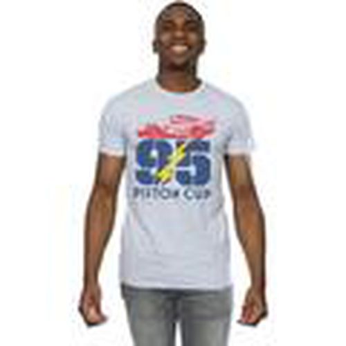 Camiseta manga larga Cars Piston Cup 95 para hombre - Disney - Modalova