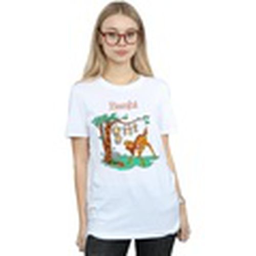 Camiseta manga larga Bambi Tilted Up para mujer - Disney - Modalova