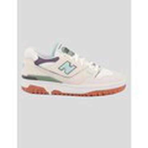 Deportivas Moda Zapatillas 550 NB Blanco Sal/Gris Invierno para hombre - New Balance - Modalova