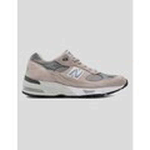 Deportivas Moda ZAPATILLAS 991 «MADE IN UK» /BLANCO/PLATA para hombre - New Balance - Modalova