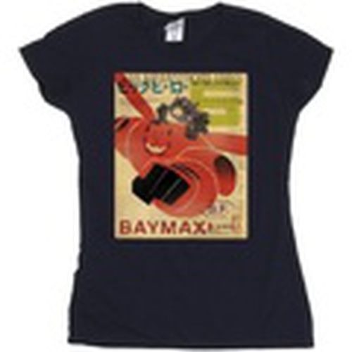 Camiseta manga larga Big Hero 6 Baymax Flying Baymax Newspaper para mujer - Disney - Modalova