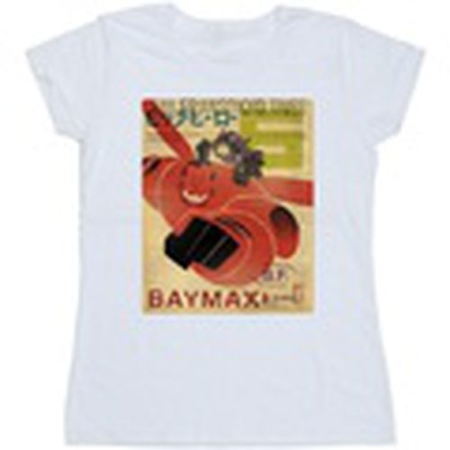 Camiseta manga larga Big Hero 6 Baymax Flying Baymax Newspaper para mujer - Disney - Modalova