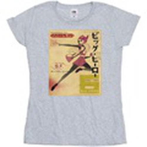 Camiseta manga larga Big Hero 6 Baymax Honey Lemon Newspaper para mujer - Disney - Modalova