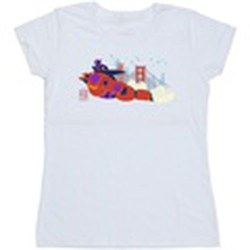 Camiseta manga larga Big Hero 6 Baymax Hiro Bridge para mujer - Disney - Modalova