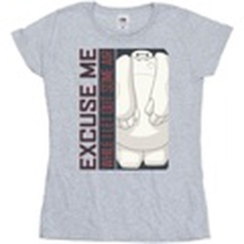 Camiseta manga larga Big Hero 6 Baymax Excuse Me Some Air para mujer - Disney - Modalova