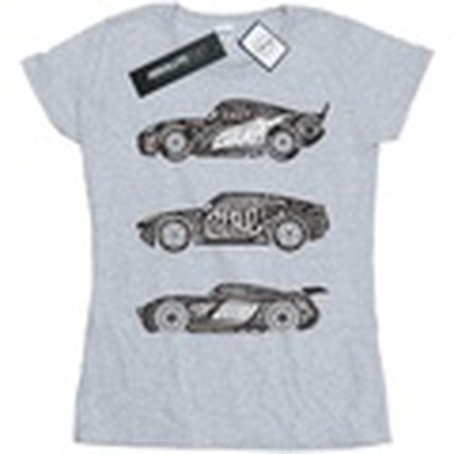 Camiseta manga larga Cars Text Racers para mujer - Disney - Modalova
