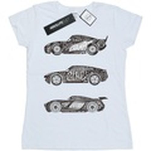 Camiseta manga larga Cars Text Racers para mujer - Disney - Modalova