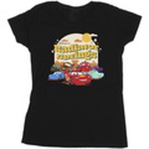 Camiseta manga larga Cars Radiator Springs Group para mujer - Disney - Modalova